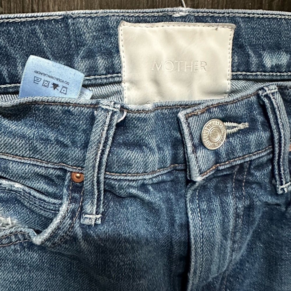 MOTHER Classic Blue Denim Jeans size 23/000
